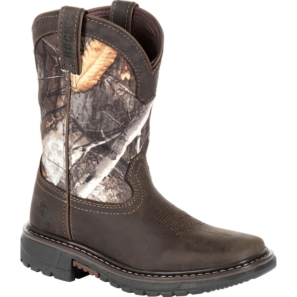 Rocky Big Kids' Ride FLX Waterproof Western Boot, 45M RKW0258Y - main
